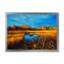 Orange Meadows sous un ciel bleu clair - peinture sur toile-59757699-59757694