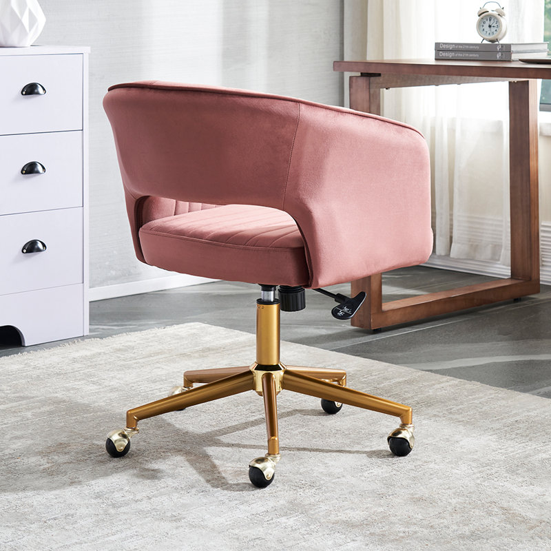 Fauteuil de bureau Carrington, Rose