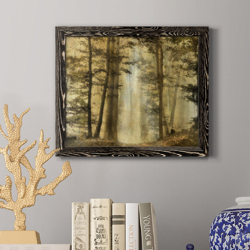 Golden Magic - reproduction de photo sur toile encadrée, Toile avec cadre noir, H 24 po x l 18 po x P 1,5 po