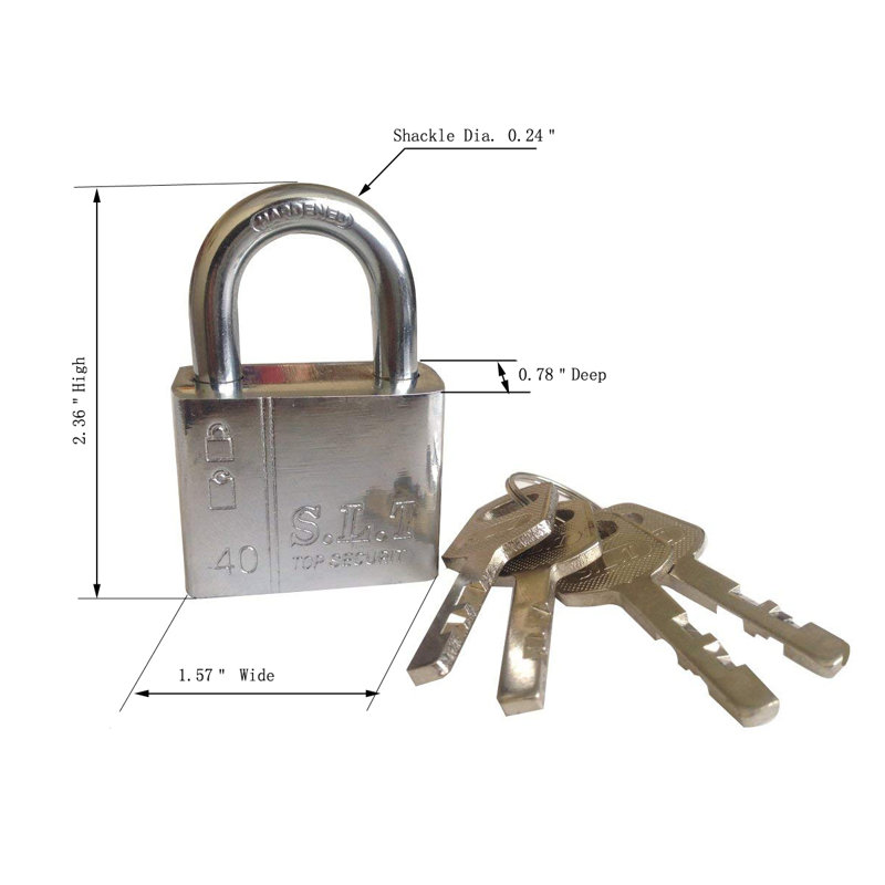 Cadenas Fixturedisplays® pour les remises, les barrières, les coffres à outils, les granges et les portes 14400