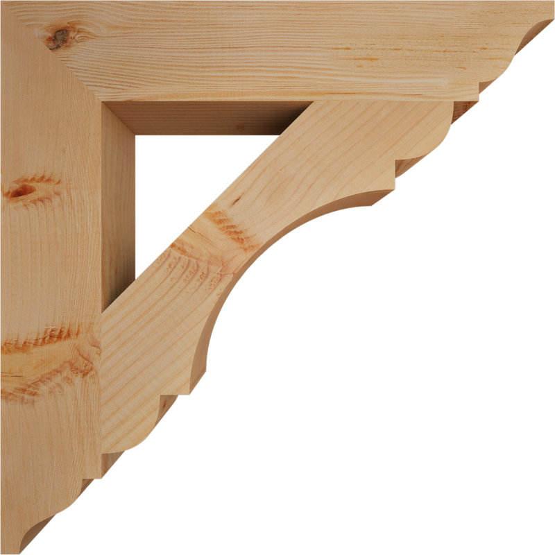Support olympique traditionnel, H 22 po x l 3,5 po x P 22 po, Douglas (lisse)
