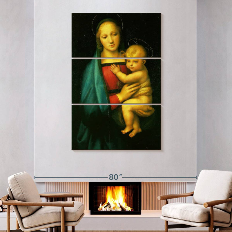 Leisha Madonna Del Granduca, H 74 po x l 48 po