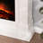 Electric Fireplace With Mantel, 43"W×11"D×40"H-1069481025