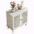 Cabinet Adjustable Shelf and Solid Wood Legs for Living Room Entryway-778999409