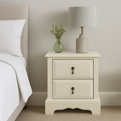 Matos Solid Wood 50cm W 2 - Drawer Chest of Drawers