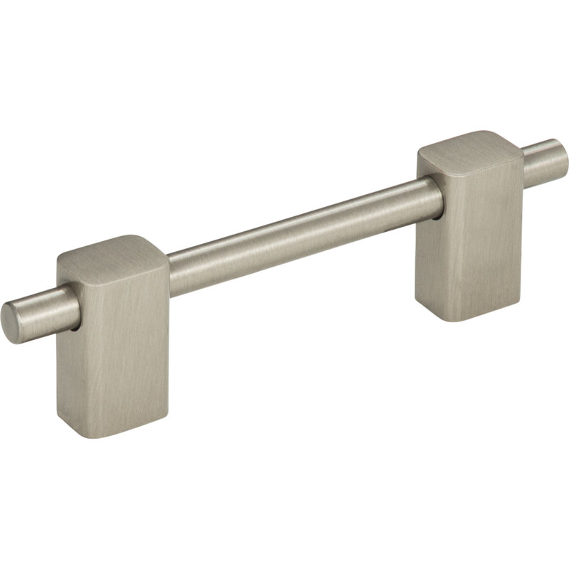 Element Bar Pull, Brushed Nickel, 3"