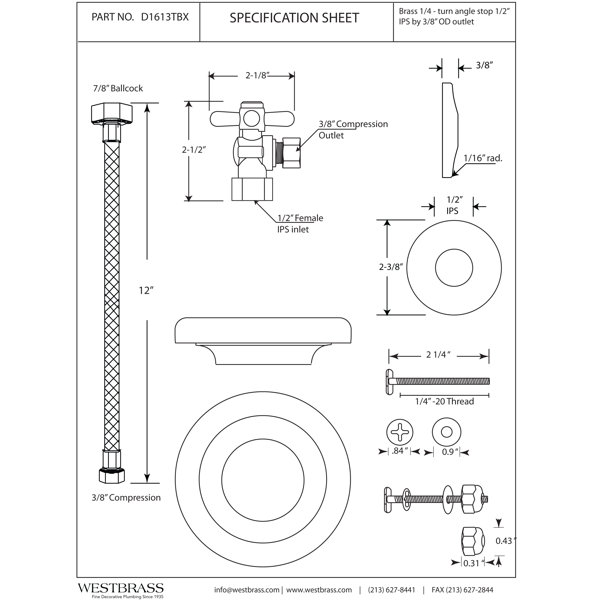 Dimensions du produit