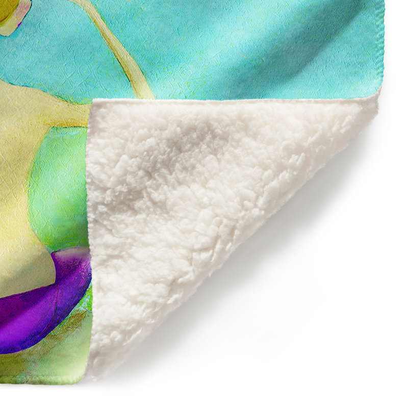 Couverture douce en sherpa, 51 po x 60 po