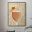 «Tropical Cocktail I», reproduction encadrée - bois massif-317092446