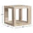 Solid Wood End Table
