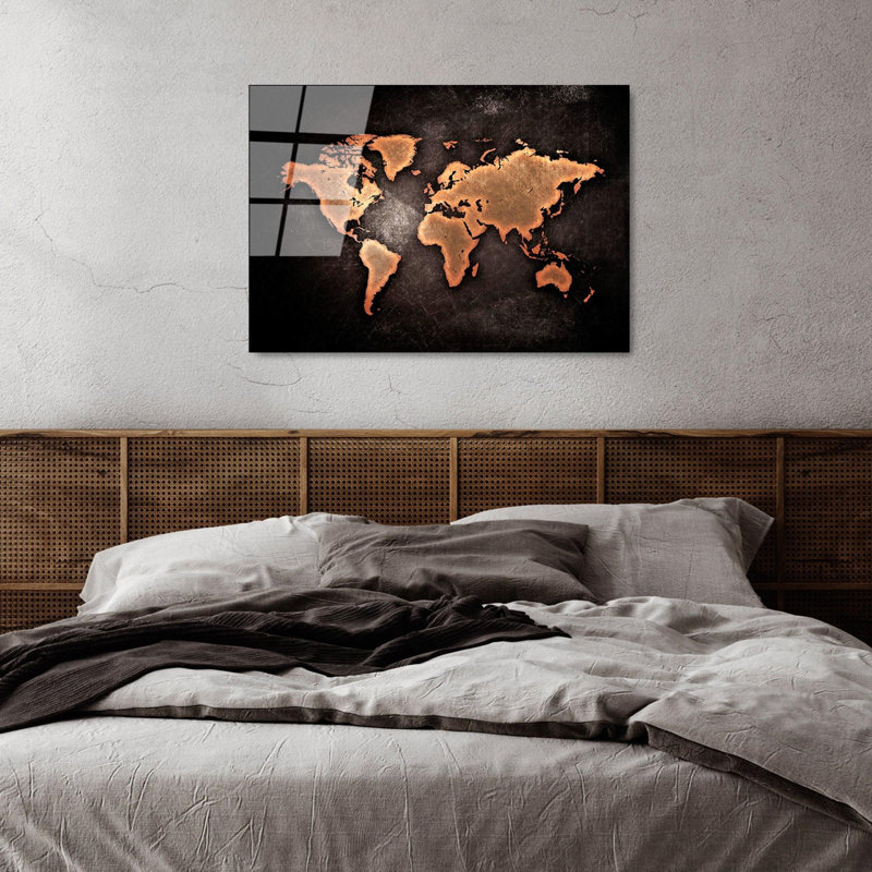 Boze Wall Decor on Tempered Glass