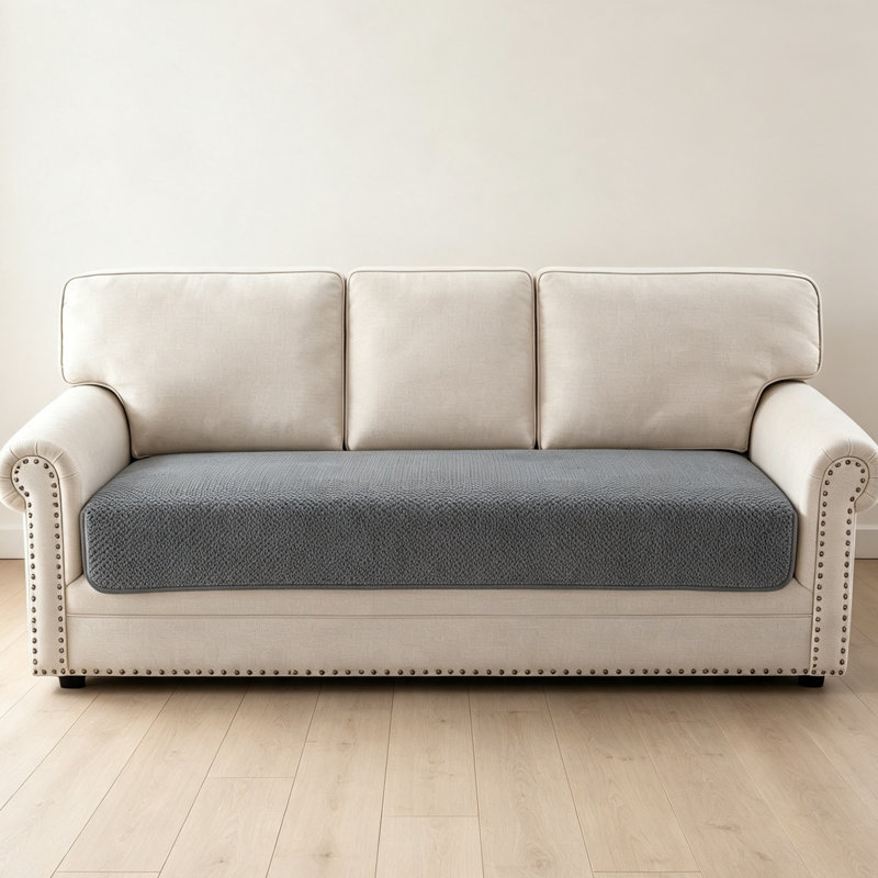 Slipcover, Grey, 160 cm H x 90 cm W