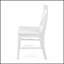 Chaises de salle à manger en bois d'acacia, blanches, durables et élégantes pour les intérieurs modernes et traditionnels-685598120