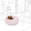 Cuddler intérieur rond en fausse fourrure Coco-175360734-175360733