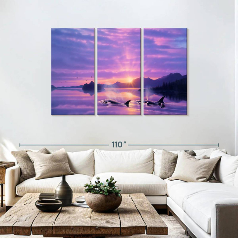 Brampt Tranquility Bay, 48" H x 74" W