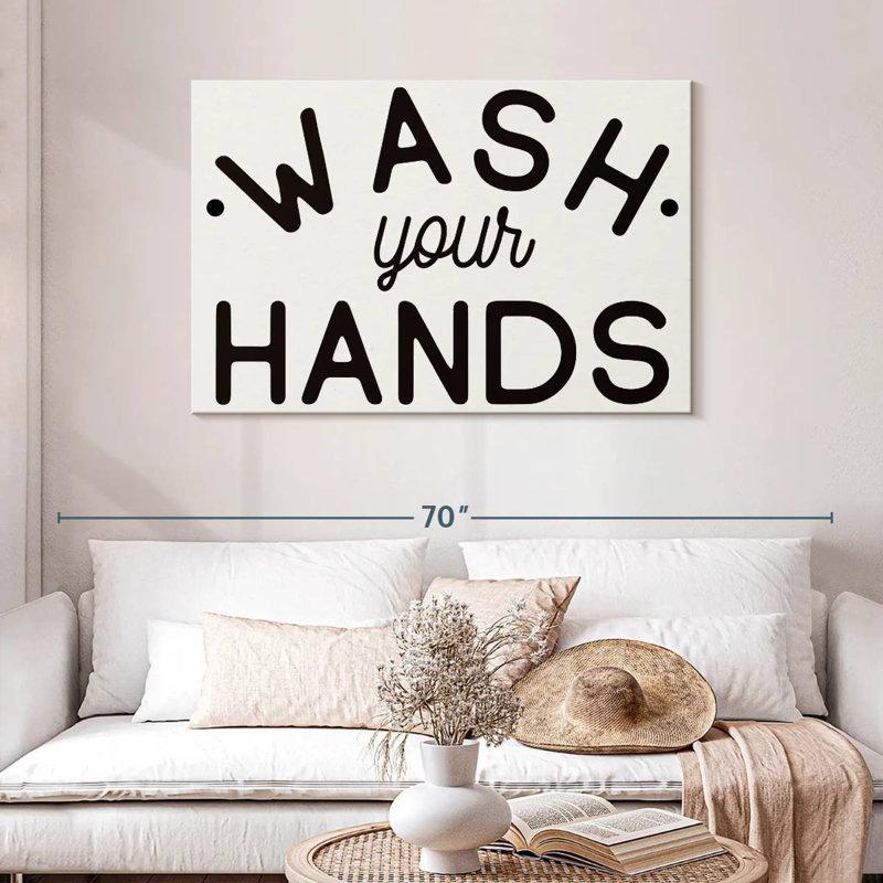 Tergel Basic Bathroom Rules I, 30" H x 45" W