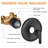 High Pressure 2-Setting Full Handheld Shower Head With Stainless Steel Hose