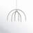 Yula 6-Light Chandelier in Brushed Nickel-972576408