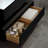 Solid wood 48'' Modern Wall Mounted Single Bathroom Vanity with Engineered Marble Top and Light-1427022035