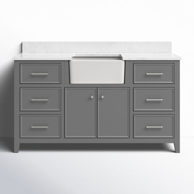 Aisa 60" Single Bathroom Vanity