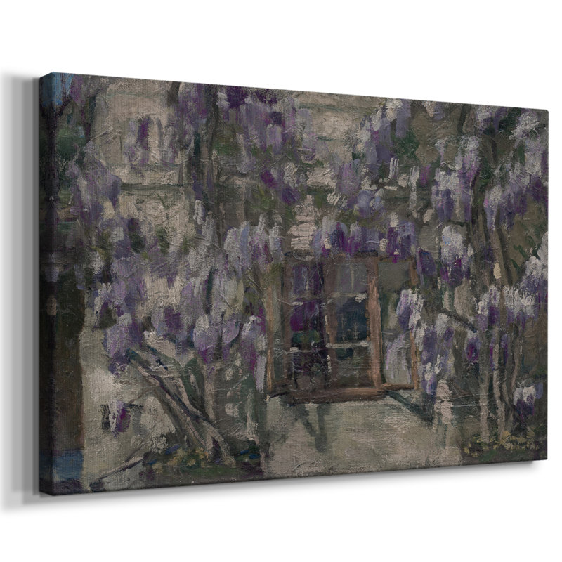 Paysage rétro - DCLMCX, H 13 po x l 19 po x P 1,5 po, Toile tendue
