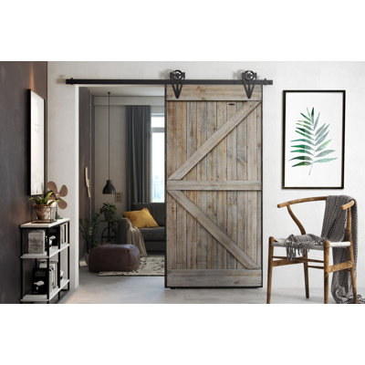 Frey Solid Pine Sliding Door