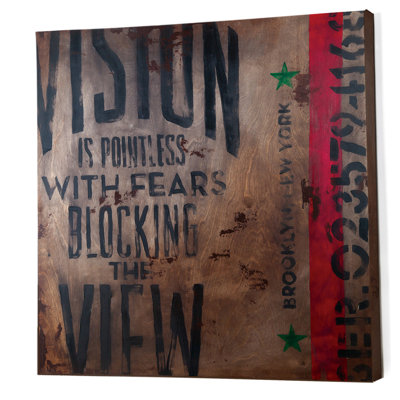 A Terrible View by Rodney White - Print on Canvas