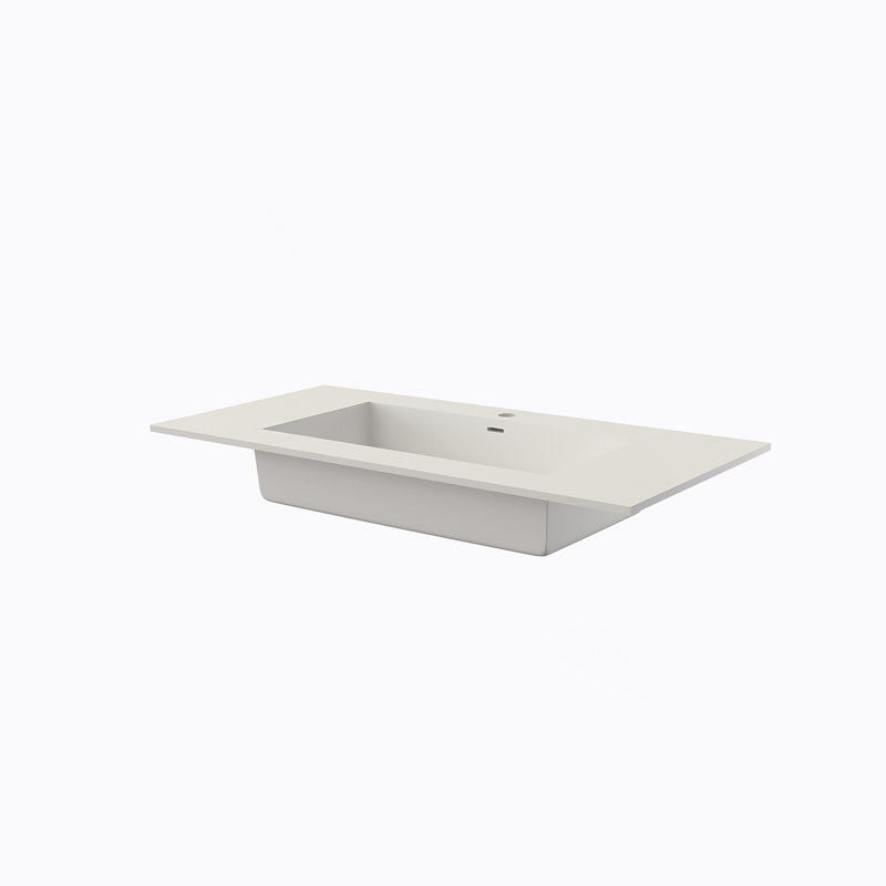 Stone Resin Solid Surface Bathroom Vanity Basin Sink