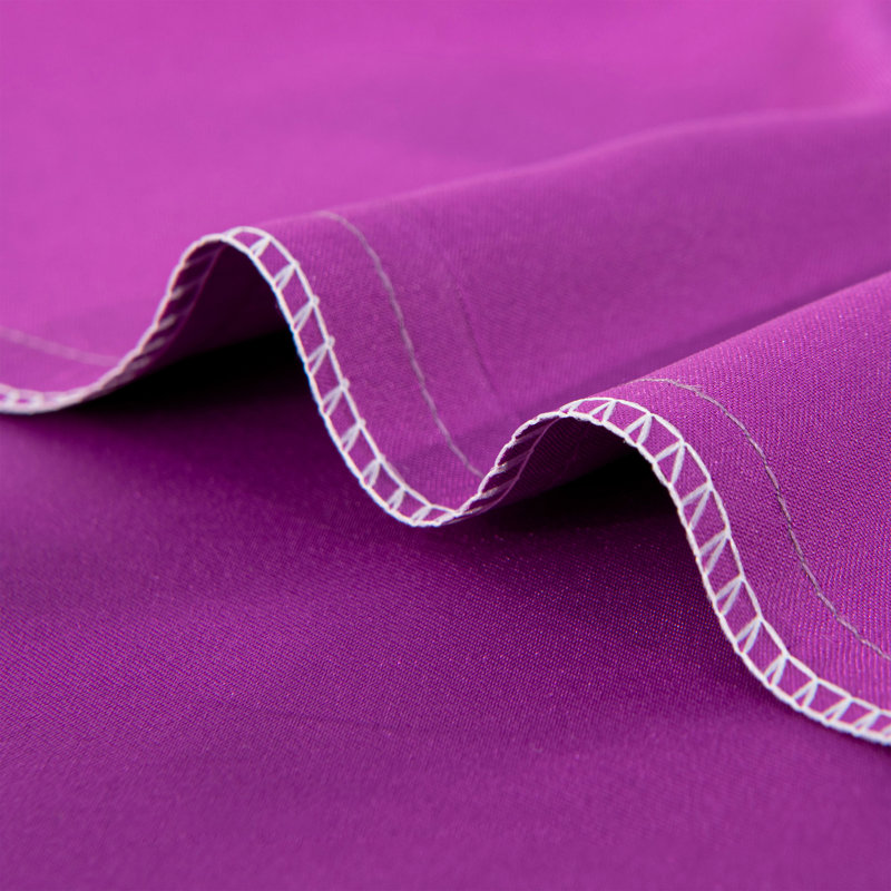 Taie d'oreiller soyeuse en microfibre, Mauve