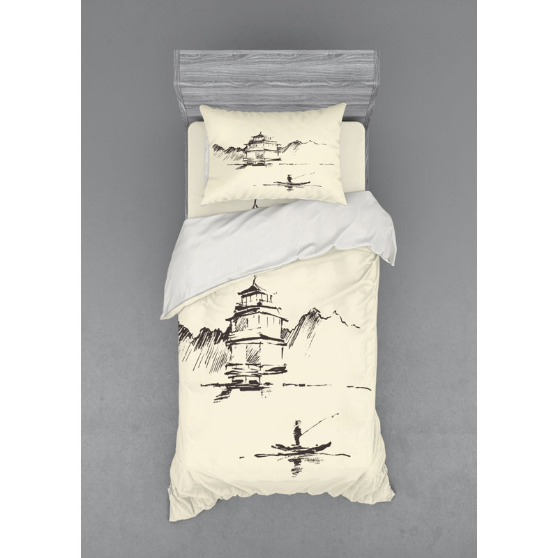 Eclectic Polyester Duvet Cover, Twin Duvet Cover + 2 Additional Pieces