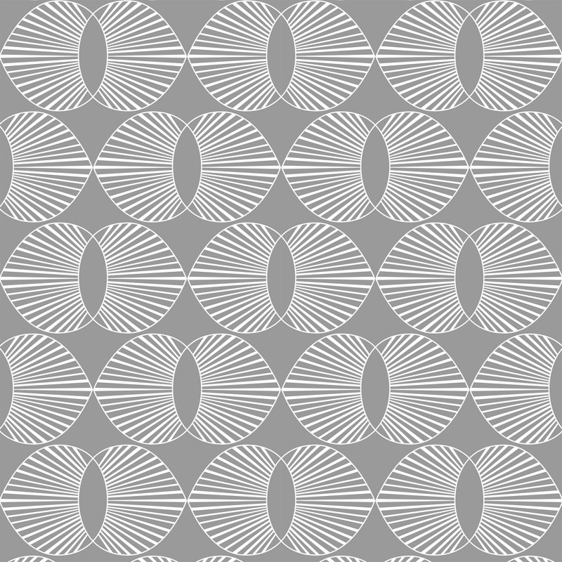 Lomé Paume 10' L x 24" W Wallpaper Roll, Charcoal