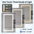 24" X 30" Led Smart Medicine Cabinet With Mirror – Recessed Or Surface Mount, Anti-Fog & Socket Included