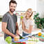 3-Piece Plastic Chopping Board Set