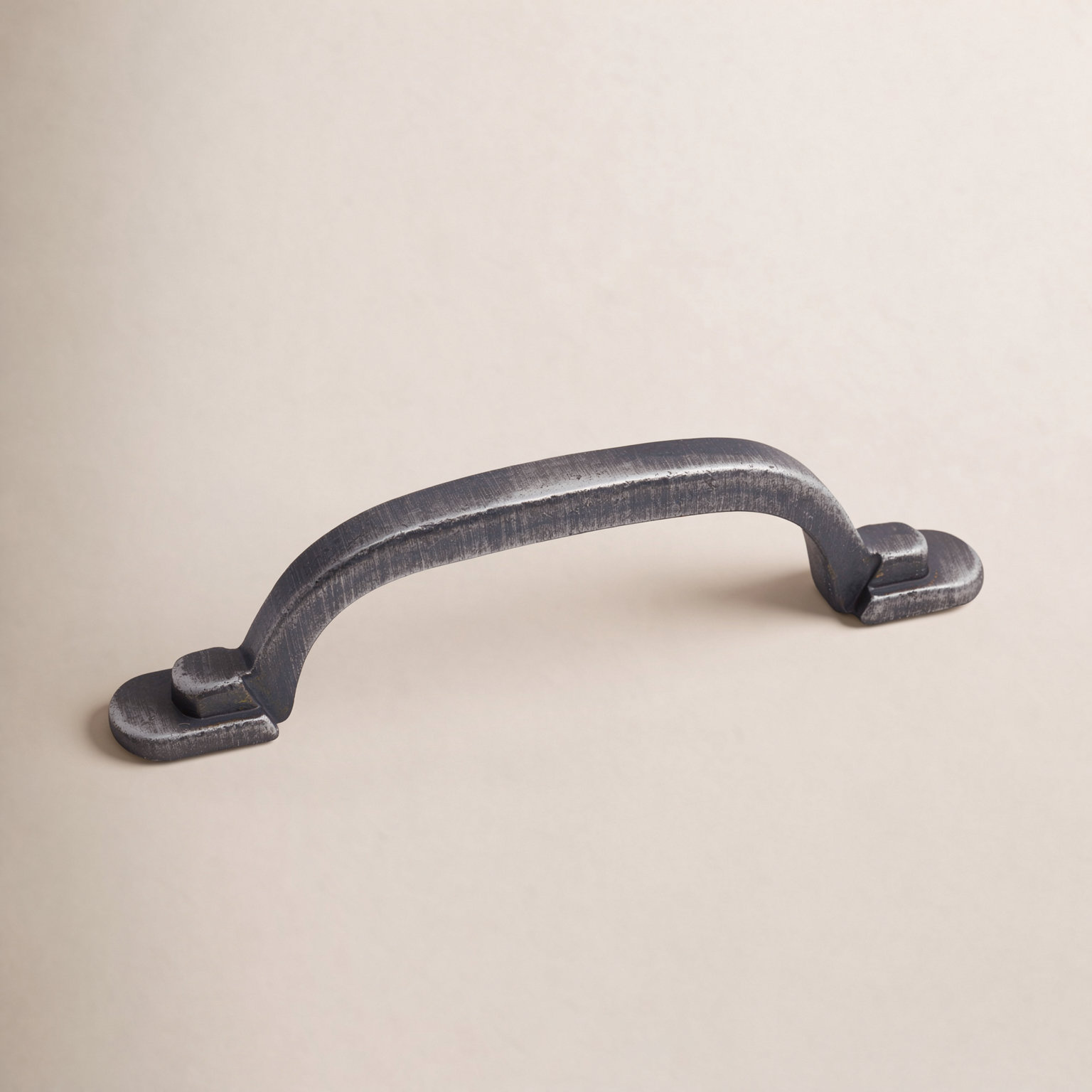 CP Series 3" Two-Step Arch Cabinet Pull, Distressed Nickel