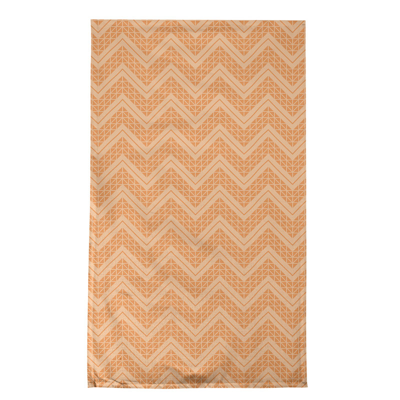 Stephenie Tea Towel Kitchen Towel, Beige/Orange, Cotton Twill