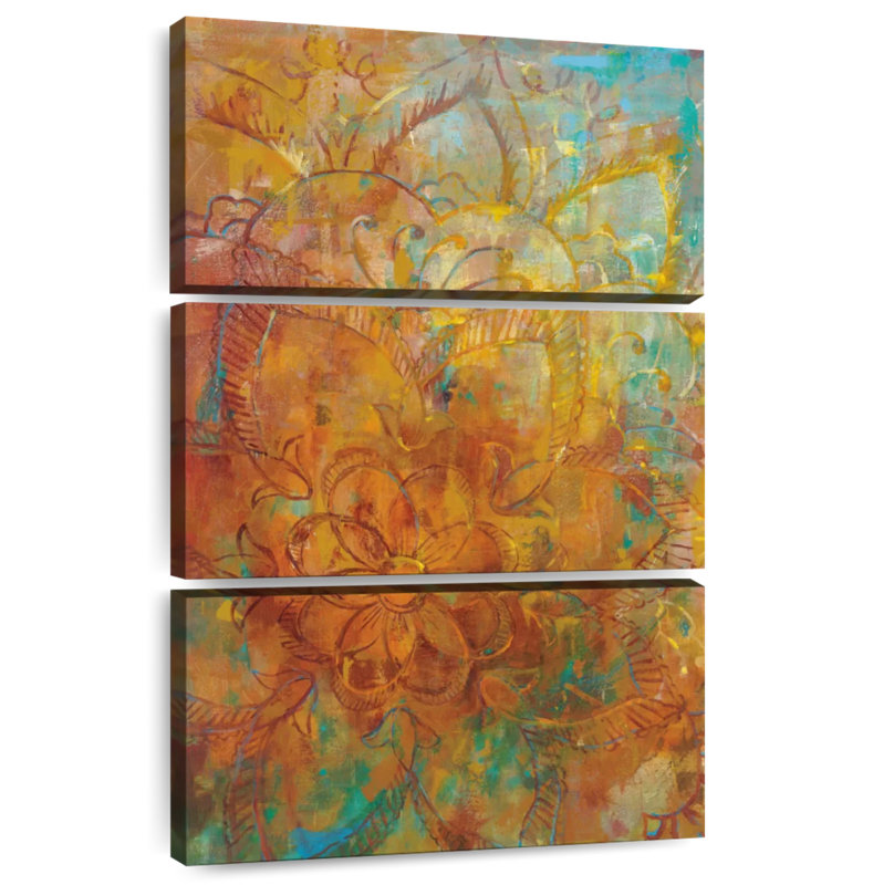 Kerner Bohemian Abstract Bright, 32" H x 20" W