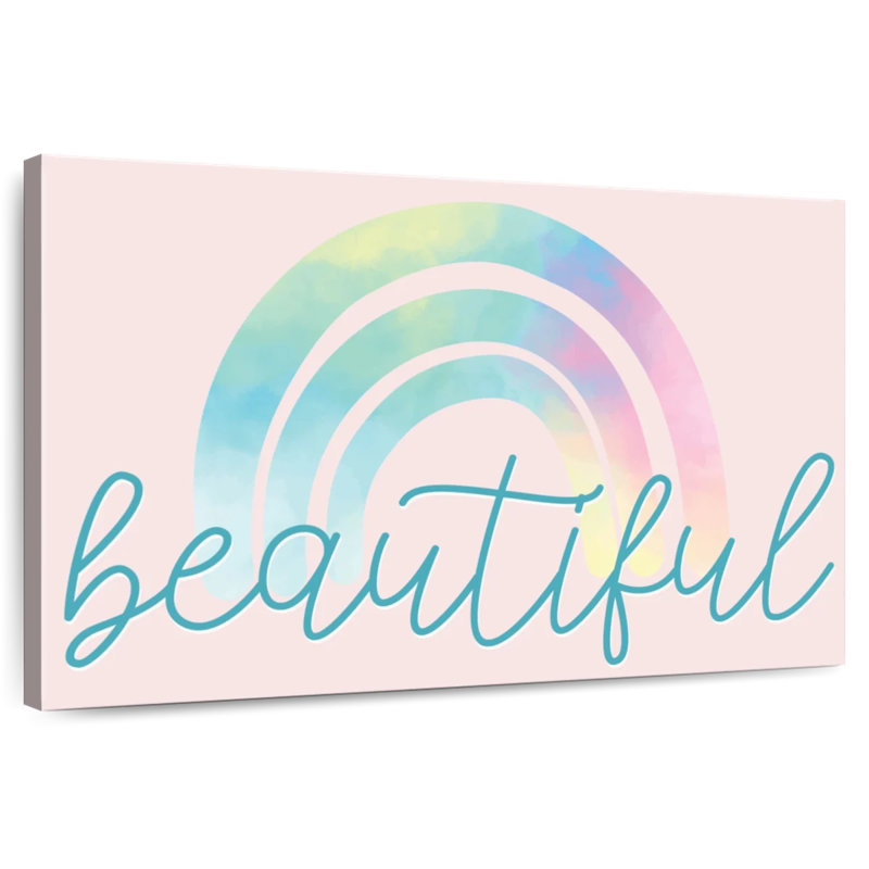 Ashelle magnifique arc-en-ciel, H 32 po x l 48 po