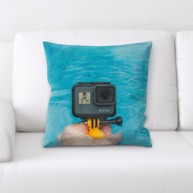 Coussin décoratif Go Pro
