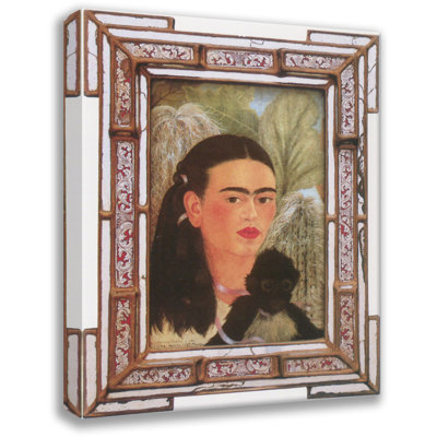 «Fulang Chang and I» par Frida Kahlo, toile tendue avec châssis