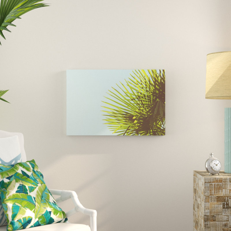 Sunny Palms II by Sonja Quintero - Photograph Print, 51cm H x 76cm W, Wrapped Canvas