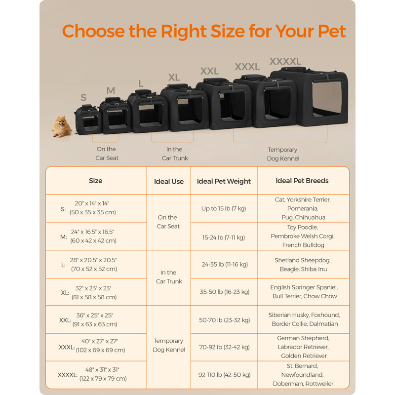 Pet Carrier, Black