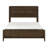 Classic Contemporary Solid Rubberwood Bed