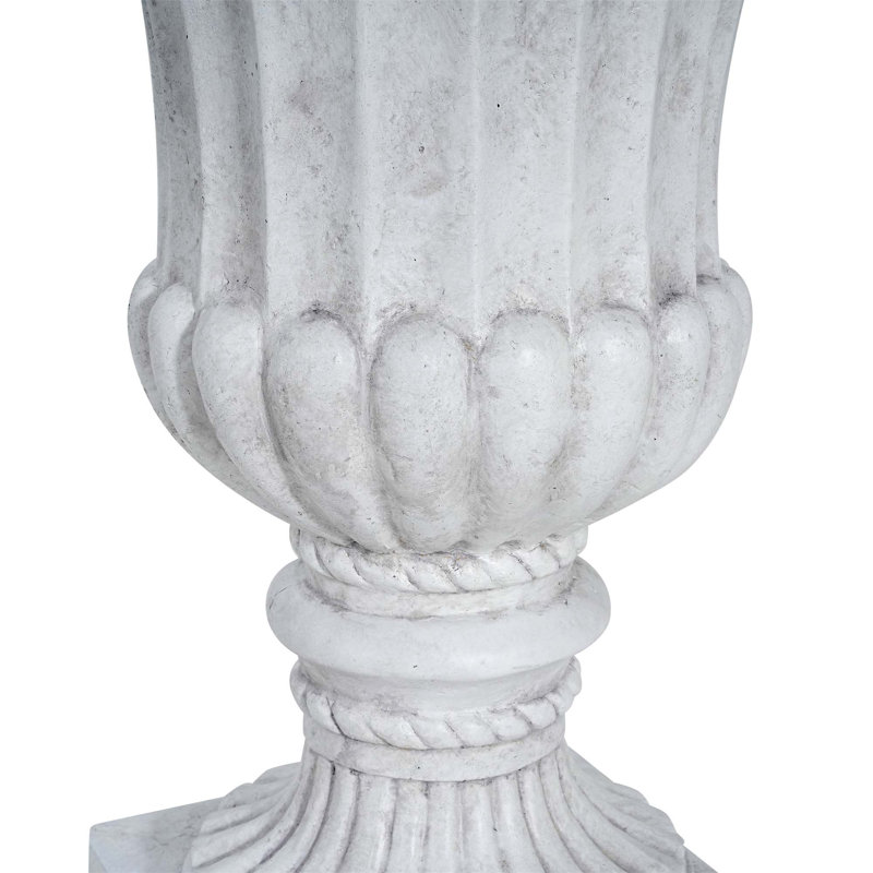 Pot de fleurs d'extérieur pour jardin, Antique White