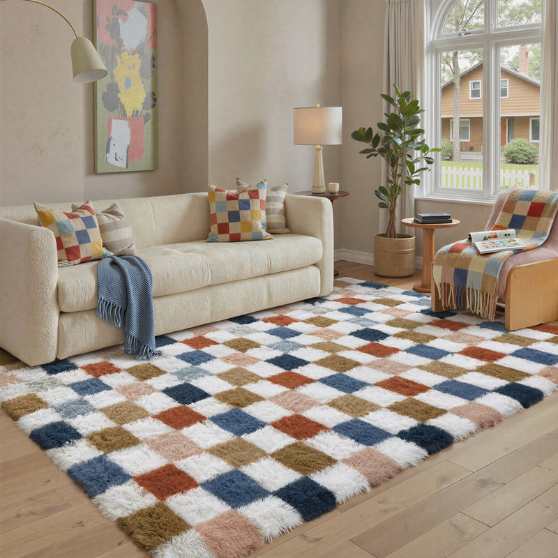 Shag Area Rug, Rectangle 200 x 300 cm