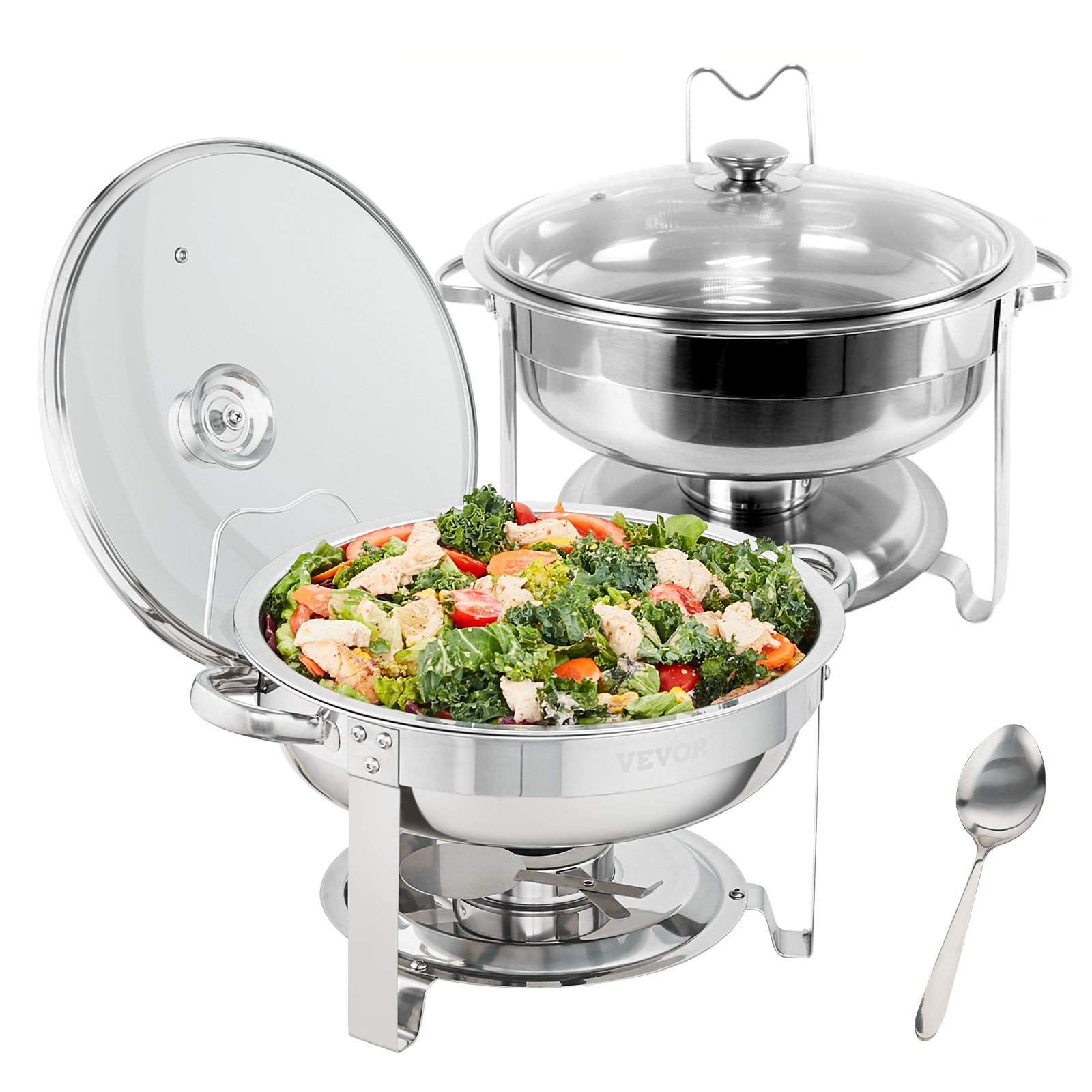 The Party Aisle™ 12.6 Chafing Dish Buffet Set Dish Server Food Warmer with  Soup Ladle