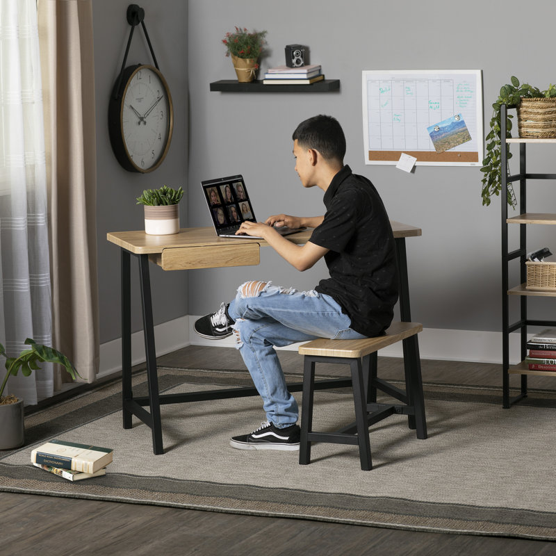 Theta Metal Base Writing Desk