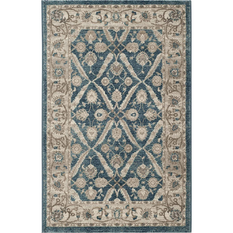 Tapis performance oriental Sofia Weigle, Rectangle 2 pi 6 po x 4 pi