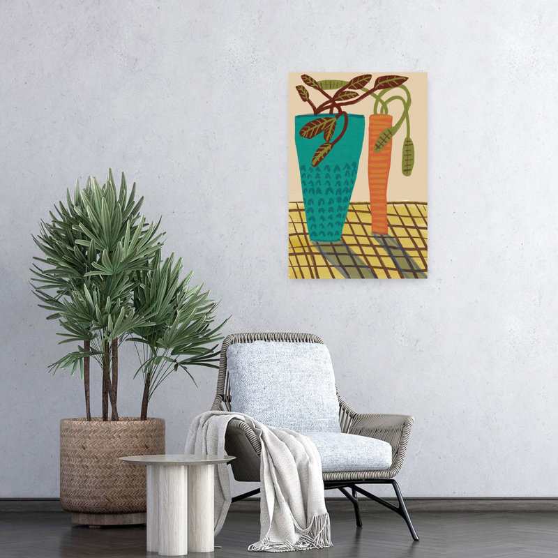 Art contemporain, art contemporain abstrait, H 24 po x l 16 po
