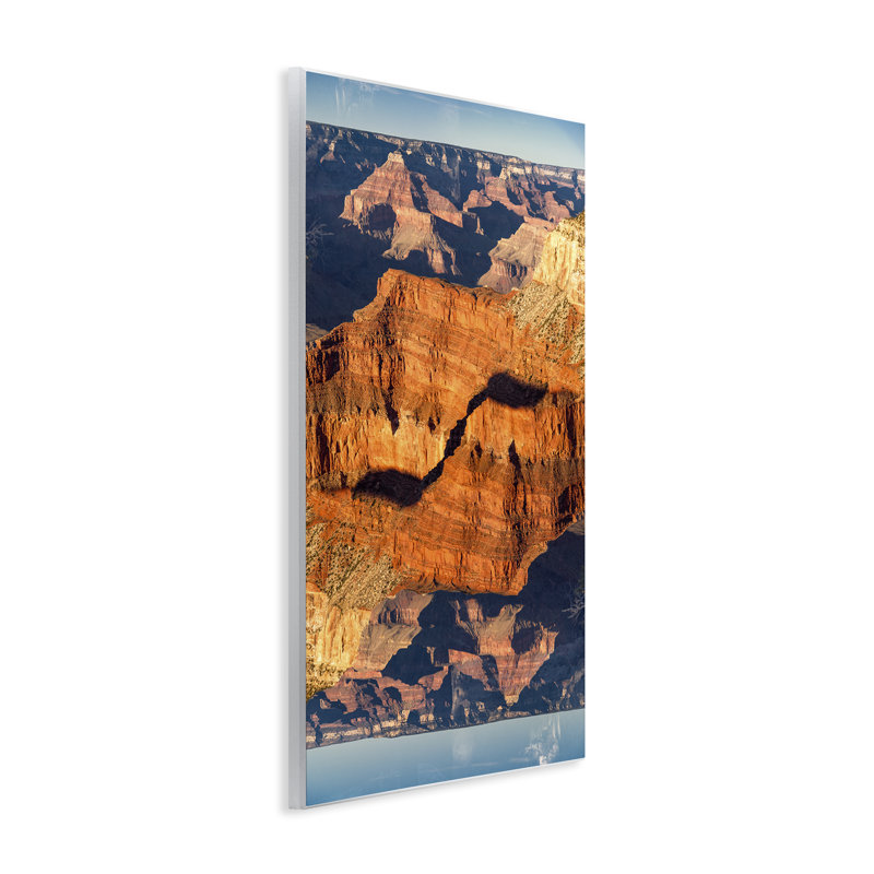 «Canyon Landscape Panorama», plaque murale par Robin Vandenabeele, H 15 po x l 10 po