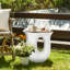 Bevie Concrete Accent Stool